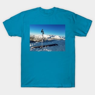 Ski on peak T-Shirt